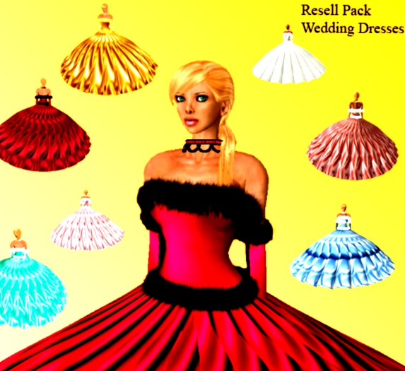 Wedding,- & Gallroom gowns - Resell Pack