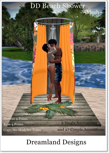 DD Beach Shower Boxed