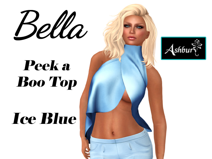 [ASHBURY] Bella Top-Ice Blue
