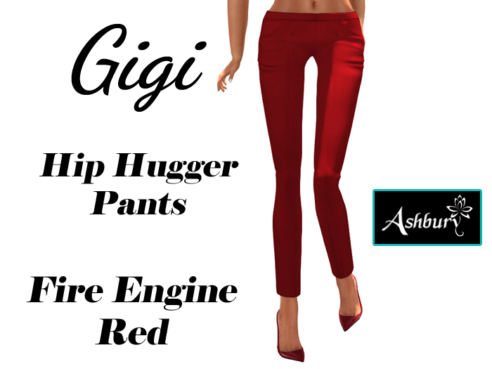 [ASHBURY] GiGi Hip Huggers-Fire Engine Red 1