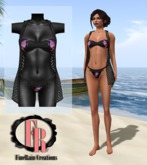 :: FineRain creations.::Cindy Bikini Set Black