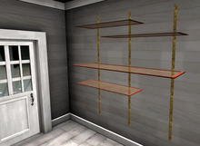 wallmounted shelves
