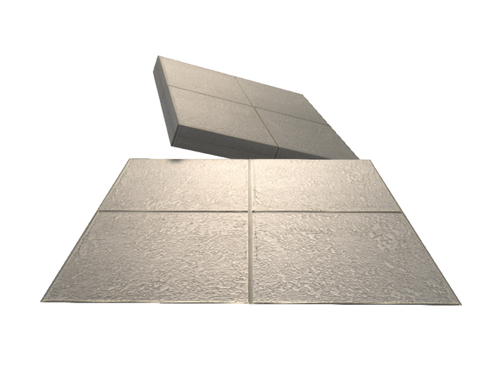[Px] Materials Sandy White Tiles Floor (seamless texture)