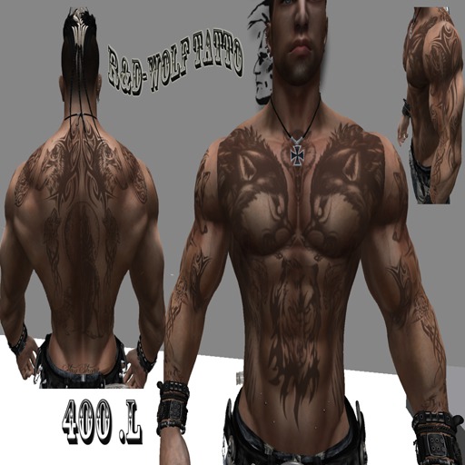 Verkauf'sBox-R&D-Wolf Tattoo-Hud