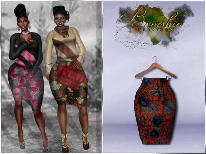 <*>B<*>Tosha Fever Pencil Skirt
