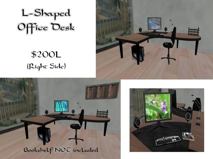 Office Desk - Right L
