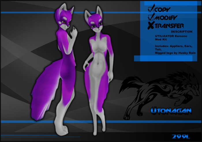 [Virtual Fuzz]  Kemono Utonagan Purple