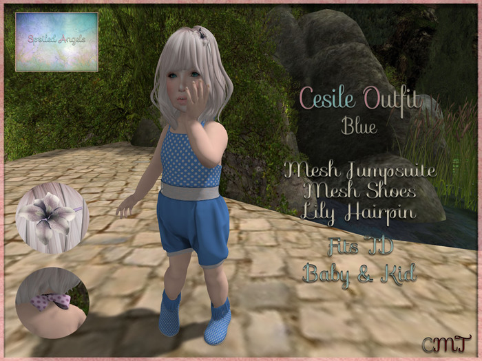 [S][A] Cesile Outfit Blue