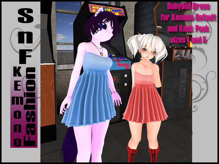 [SnF] Kemono Hippie Skirt W/ HUD