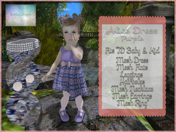 [S][A] Alice Dress - Purple