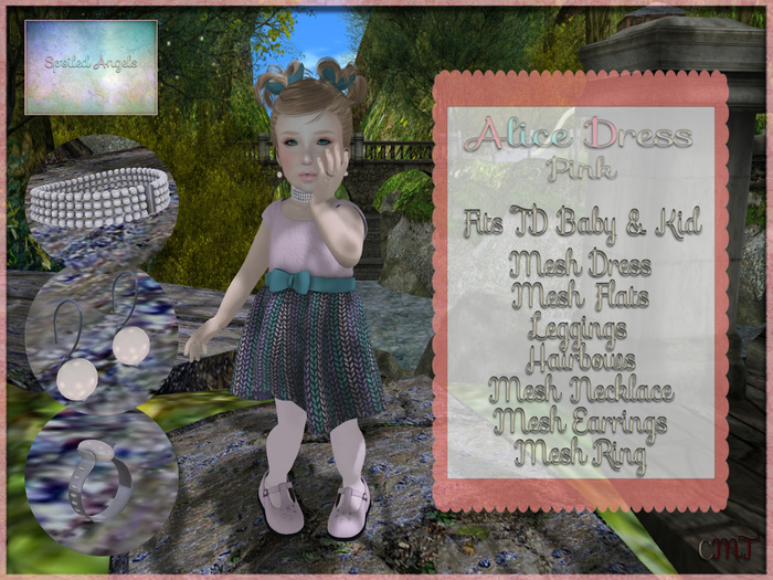 [S][A] Alice Dress - Pink