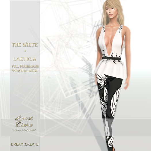 !Lyrical B!zarre Templates! - Laeticia Partial MESH FP