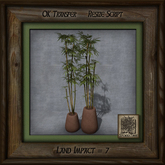 Clay and Bamboo Vases Bj