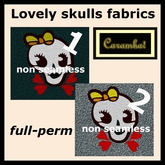 Lovely skull fabrics (textures)