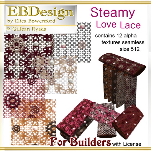 EBDesign Steamy Love Lace