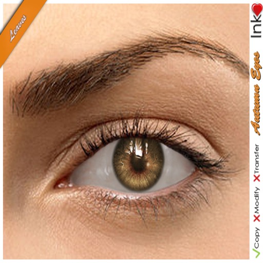 * Inkheart * - Autumn Eyes - Leaves (3 Sizes Mesh+System)