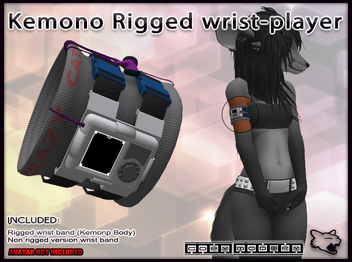 Kemono Rigged wrist-player