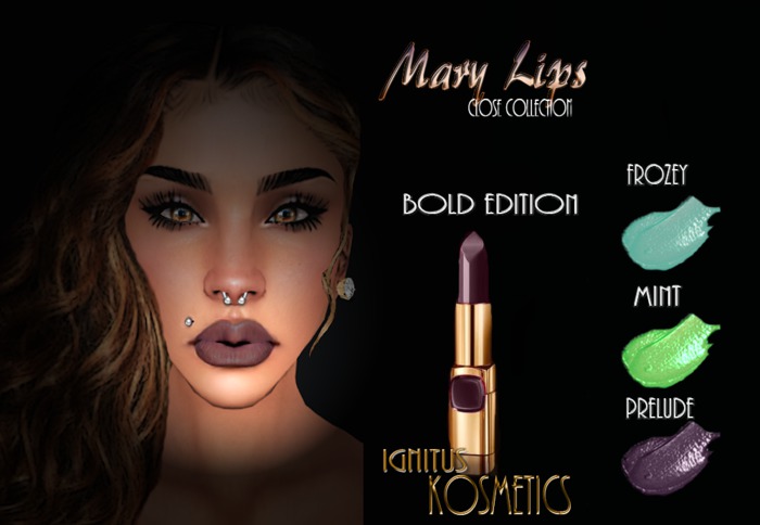Ignitus K. - Mary CloseLips -Bold Edition Pack