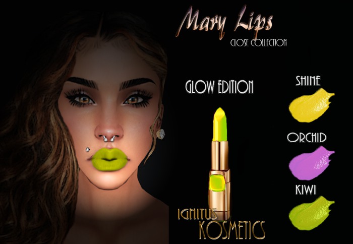 Ignitus K.- Mary CloseLips- Glow Edition Pack
