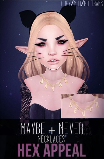 HEX APPEAL - MAYBE NECKLACE
