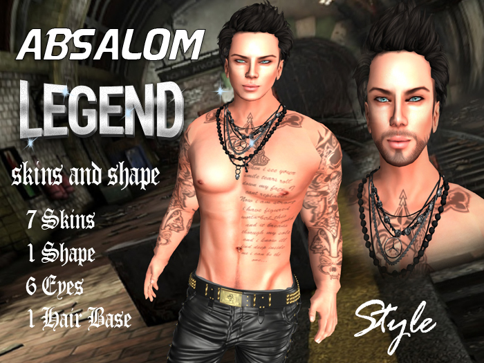 Style - Absalom Skins Shape and Eyes - Bakes on Mesh