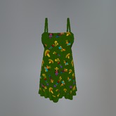 Green Fiesta Mesh Dress box