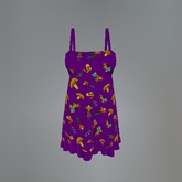 Purple Fiesta Mesh Dress box