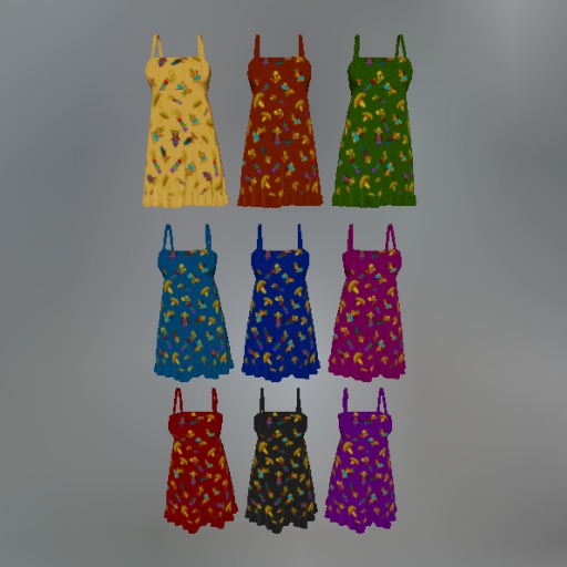 Fiesta Mesh Dress F box