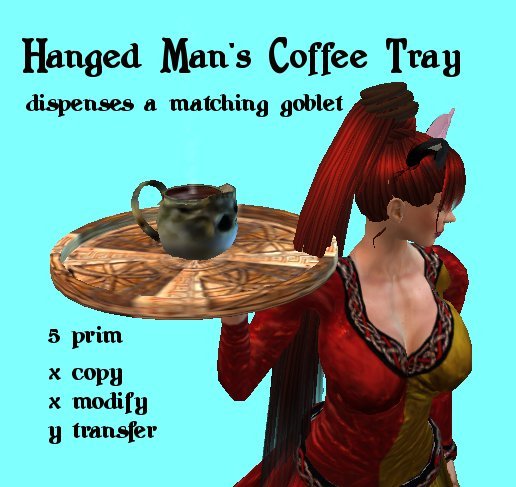Hanged Man's Coffee Tray 