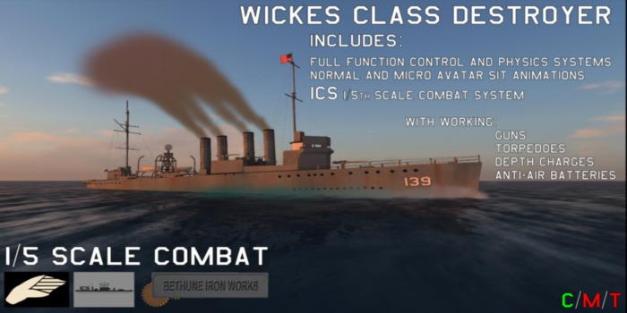 ~BIW~ Wickes Class Destroyer