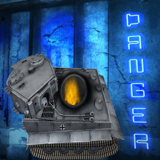 Tiger Tank Fireplace  For The Man In You Boxed