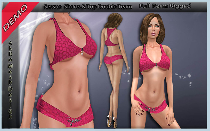DEMO_Sessue  Shorts & Top Double Team ~~*AMD*~~