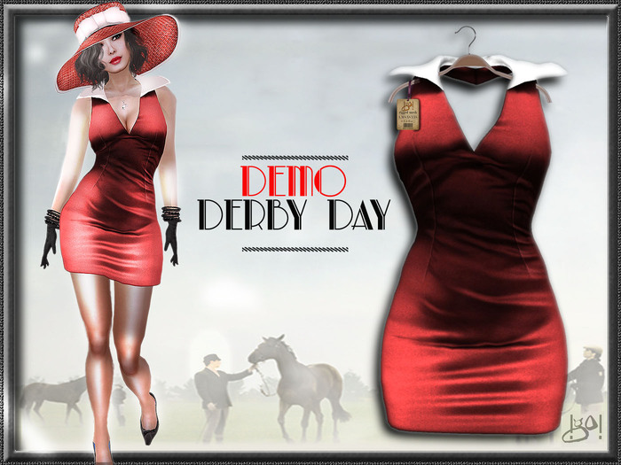 !gO! Derby Day Dress - DEMO