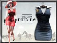 !gO! Derby Day Dress - Ocean