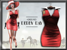 !gO! Derby Day Dress - Red