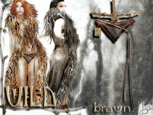 !gO! Wild panties - brown