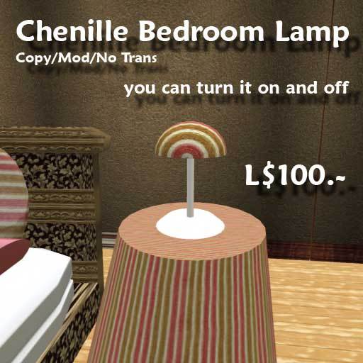 Full Permission Baxton Lamp Chenille
