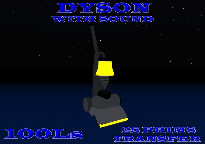 Dyson Hoover Vacuam clean up second life