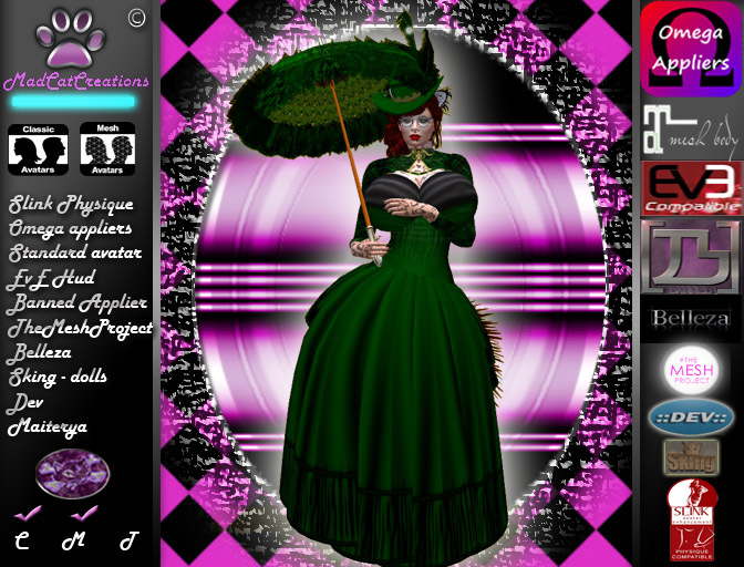 MCC - woman  - Victorian Rider Red