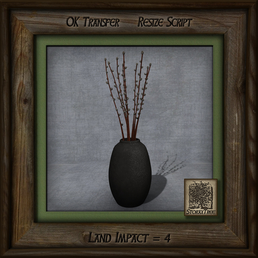 Clay and Willows Vase As