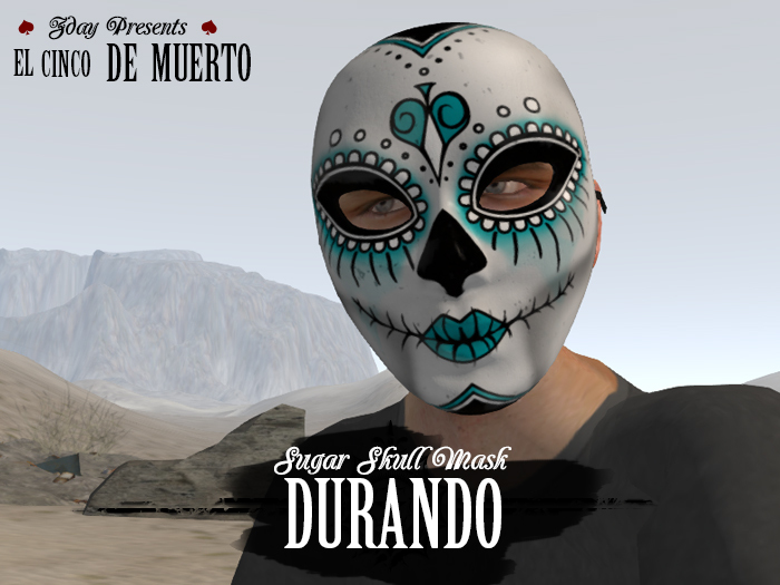 [Z-DAY] Sugar Skull Mask - "Durando"