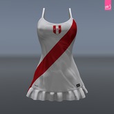 PERU mini dress (MESH)