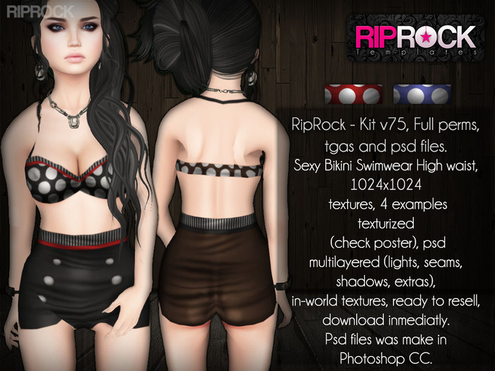 RipRock - Kit Psd Files 75 (psd files), full perms
