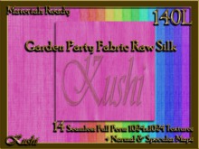 Garden Party Raw Silk Fabric Solids Seamless Textures Materials Ready Full Perms 1024x1024