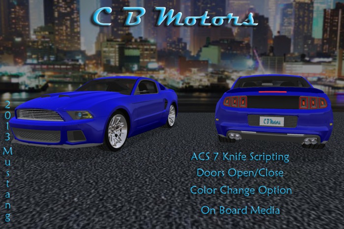 {CBM} 2013 Mustang Type 1 CC