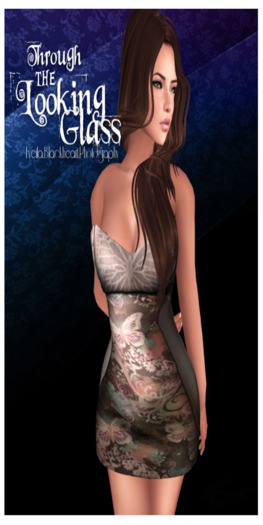 [TLG] Toffee Butterfly Short Dress