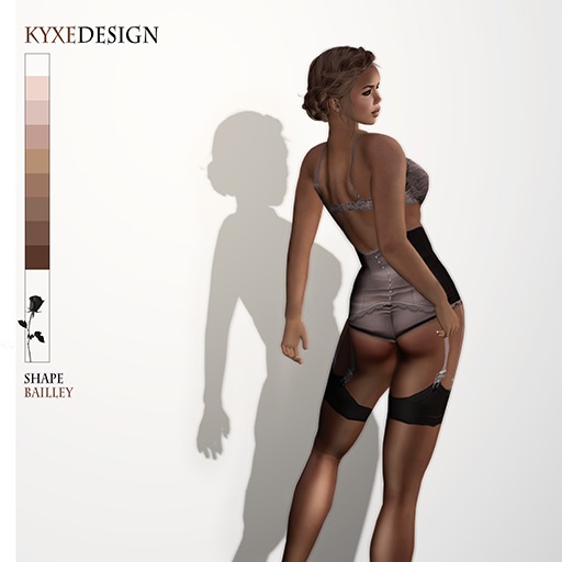 * Kyxe Designs * Realistic Women Shapes - Bailley  ( Copyable - Modifiable ) 