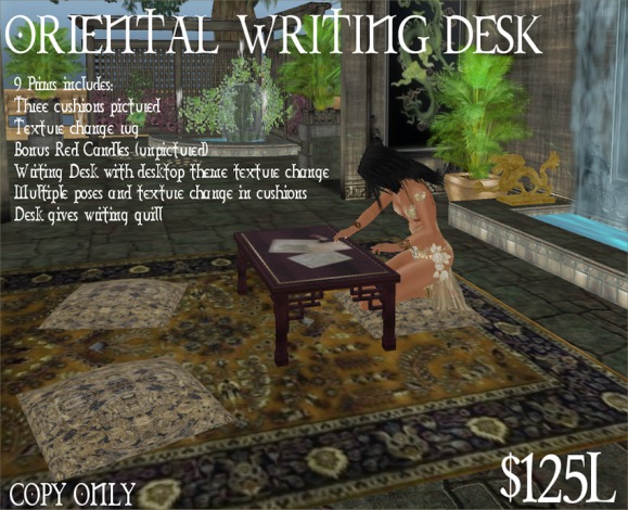Oriental Writing Desk