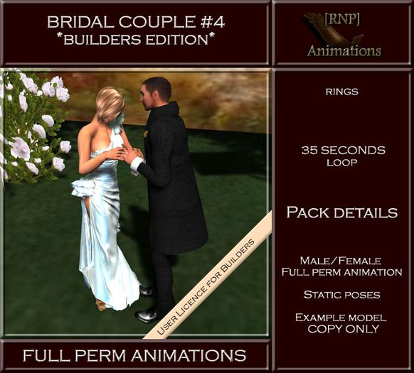 [RNP] Bridal Couple #4 - Full Perm Animation