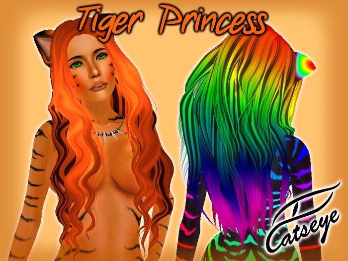 Catseye Hair "Wild Cat"